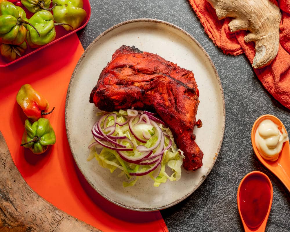 Cuisse de poulet tandoori - Viande halal épices