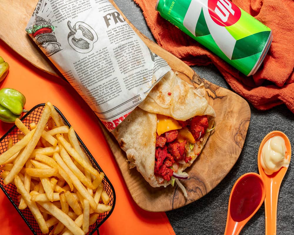 Naan Tandoori - Plat indien spécialité naan