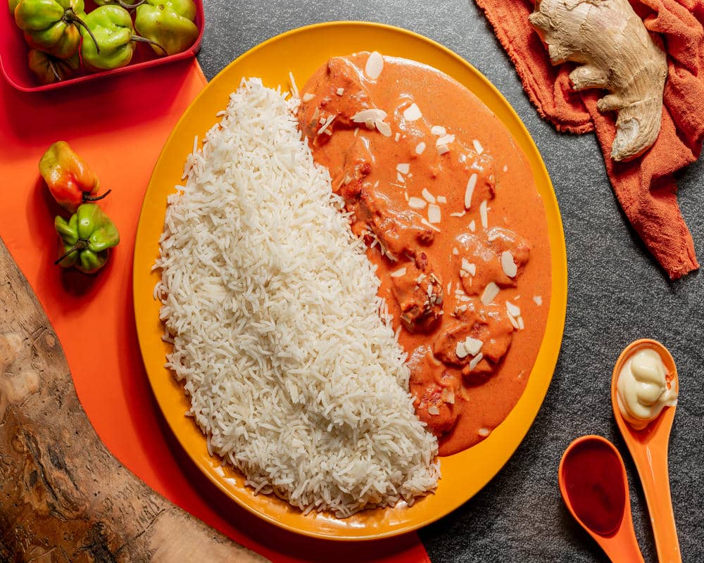 Butter Chicken - Plat indien traditionnel - Restaurant Yummy's Créteil