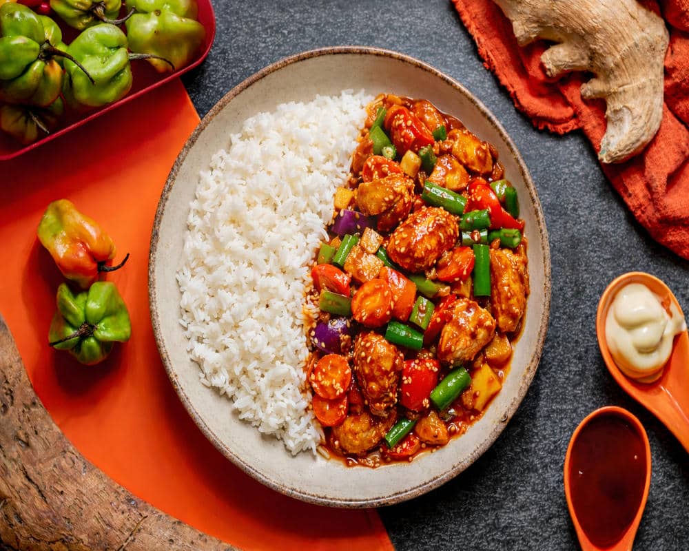 Chili Chicken - Plat indien traditionnel - Restaurant Yummy's Créteil