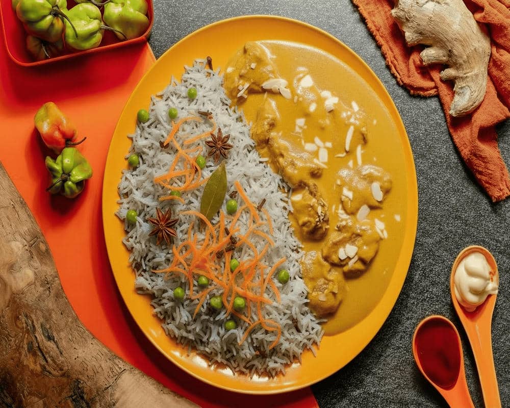 Poulet Korma - Plat indien poulet épices - Restaurant Créteil