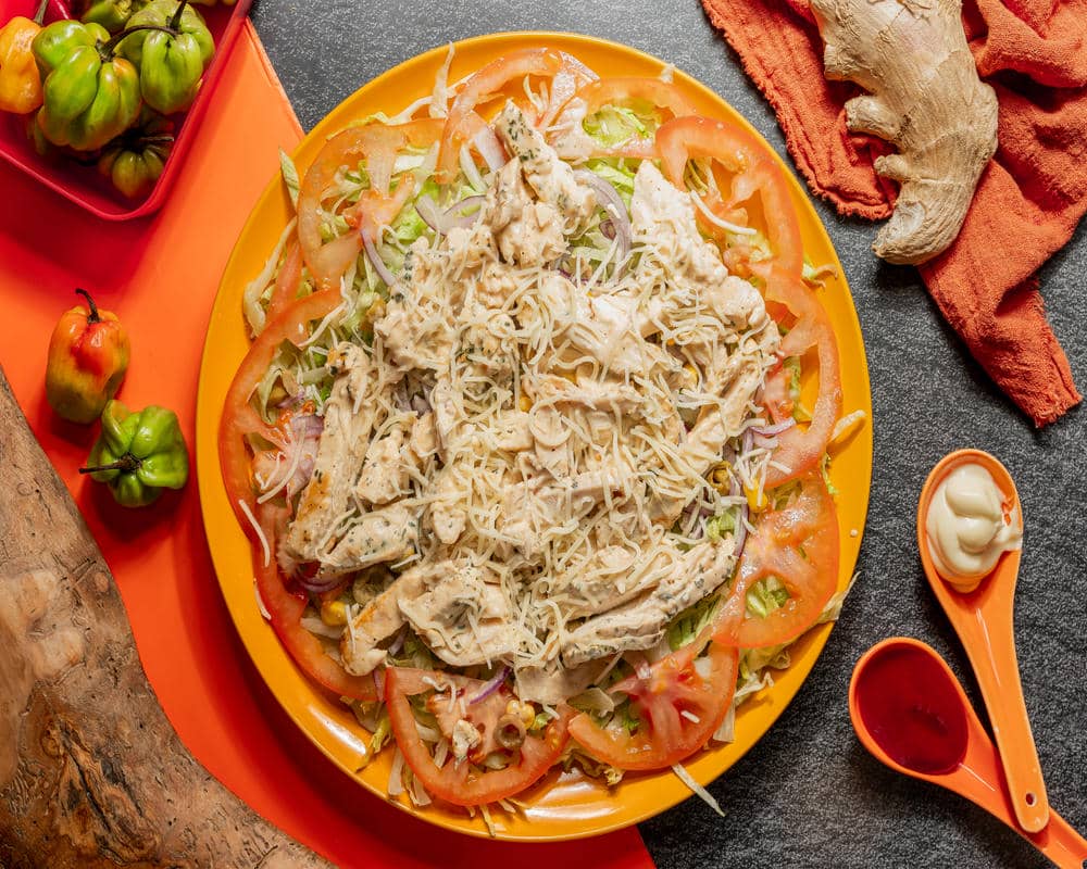 Salade Escalope - Repas léger restaurant