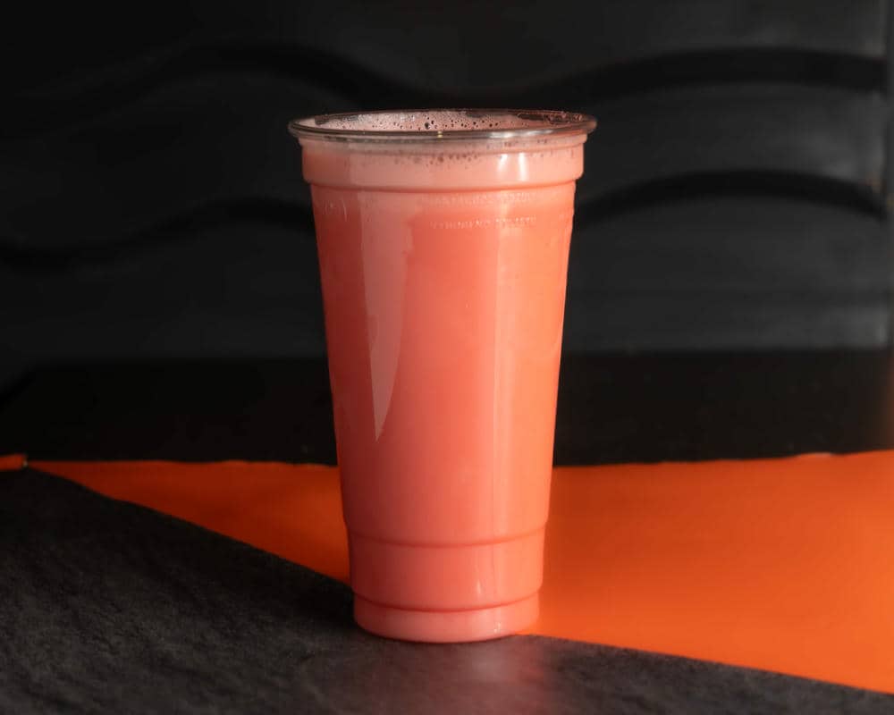 Milkshake fraise - Boisson dessert fast-food